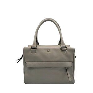 Kate Spade Cement Pebbled Leather Grant Park Alida Shoulder Bag